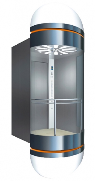 Sightseeing Elevator Car