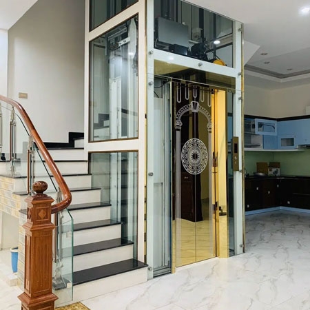 Vinalift home elevator, Load capacity  250kg – 300kg –  350kg, Speed  30 m/min – 60 m/min