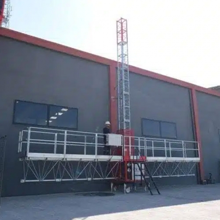 WRLIFT, FC1250 Mast Climbing Work Platform, Max Height: 200 mt, Capacity: 1250 Kg (Single Column), 2500 Kg (Double Column) Speed: 8 m/min.