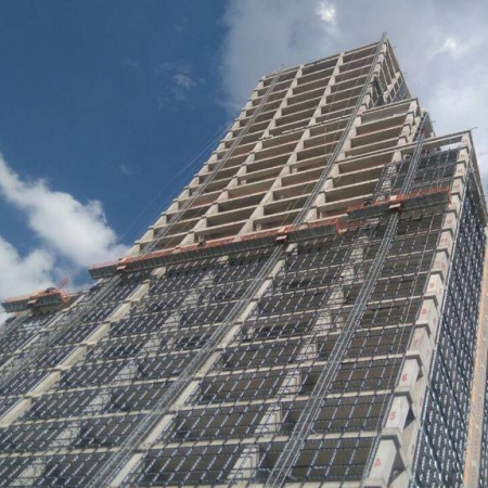 WRLIFT, Mast Climbing Work Platform, Max Height: 200 mt, Capacity: 1250 Kg (Single Column), 2500 Kg (Double Column) Speed: 8 m/min.