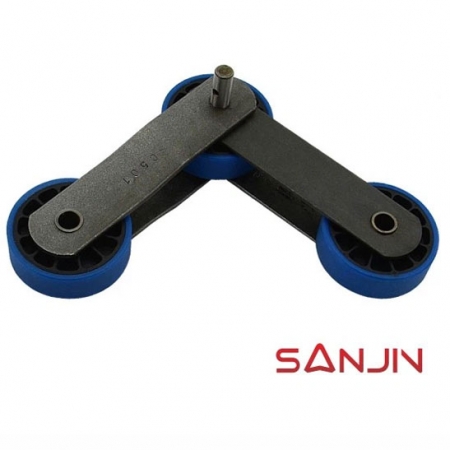 SANJIN Escalator Step chain, Pitch 133.33, Wheel 70/76*25*6204