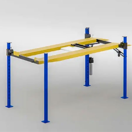 Hydraulic 4-Post Parking Lifts for Garage