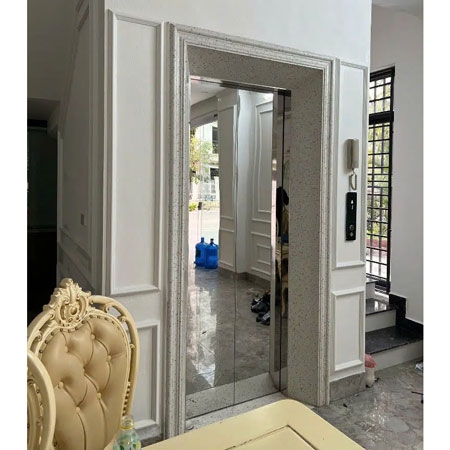 Smallest home elevator, Speed 60 m/min, Load 200kg (3 people)