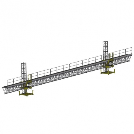 WRLIFT, Mast Climbing Work Platform, Max Height: 200 mt, Capacity: 1250 Kg (Single Column), 2500 Kg (Double Column) Speed: 8 m/min.