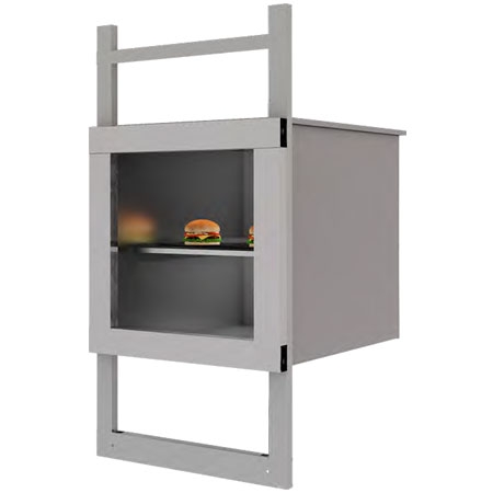 Traction Service Elevator, Capacity from 100 to 300 Kg.