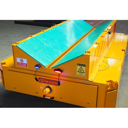 Trackless Sheet Metal Coil Transfer Carts