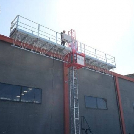 WRLIFT, FC1250 Mast Climbing Work Platform, Max Height: 200 mt, Capacity: 1250 Kg (Single Column), 2500 Kg (Double Column) Speed: 8 m/min.