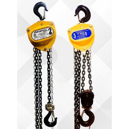 Top-Notch Light & Compact Chain Pulley Blocks, Capacity  0.5ton to 50 Ton