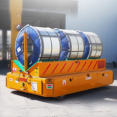 Front Steering Transfer Carts, Loading capacity up to 500 tons