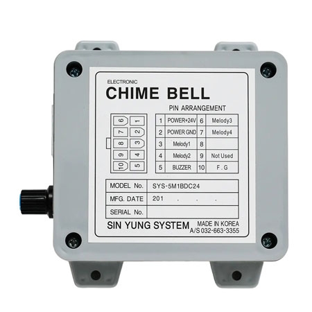 Chime Bell, Applicable to all electronic chimes in elevators, making it a versatile choice for any system.