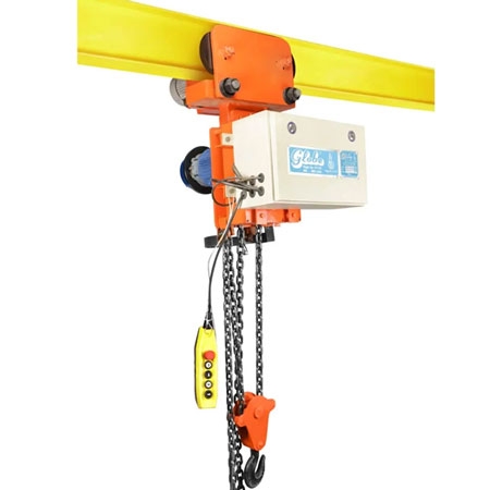 Electric Chain Hoist (With Electric Travelling Trolley) Lifting Capacity 1000 kg (1 ton) - 5000 kg (5 Ton) Lifting Height 3 m