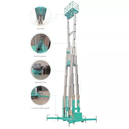 Multi Mast Aerial Work Platform, Maximum height of platform: 16m - 24m, Lift capacity 150 kg