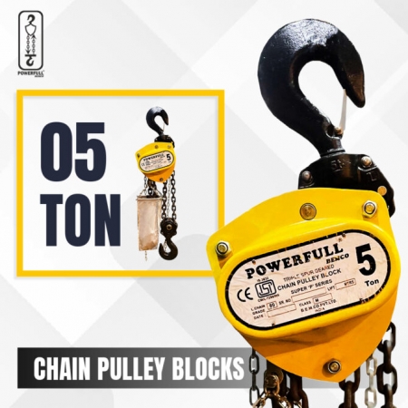 Top-Notch Light & Compact Chain Pulley Blocks, Capacity  0.5ton to 50 Ton