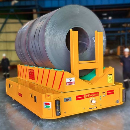 Front Steering Transfer Carts, Loading capacity up to 500 tons