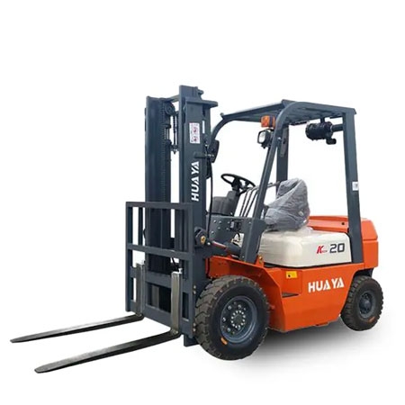 Huaya, 2 Ton Diesel Forklift – CPC20 Model, Loading Capacity 2000kg, Engine Model XINCHAI 490, Power 37KW
