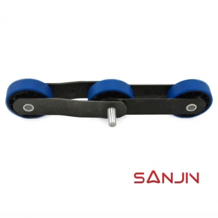 SANJIN Escalator Step chain, Pitch 133.33, Wheel 70/76*25*6204