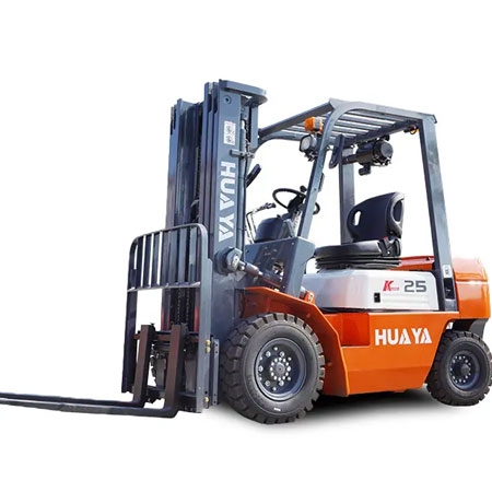 HUAYA - 2.5 Ton Diesel Forklift - Loading Capacity 2500 kg, Lifting heigh 3000-7000 mm, Power 37KW