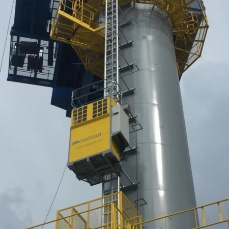 MKS Acrobat In, Max. Payload Capacity 300 – 2,000 kg Max., Travelling Speed 0–36 m/min., Max. Lifting Height 350 m