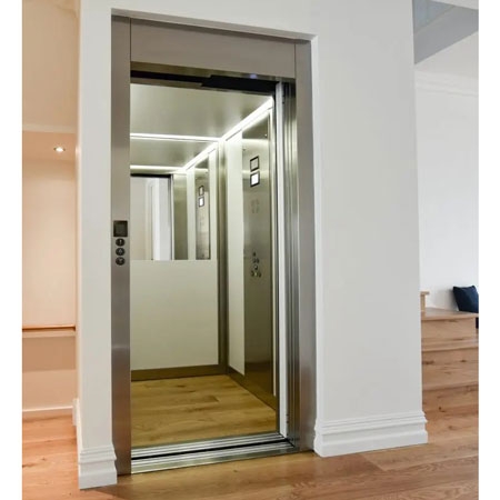 Residential Jewel Lift, 100% Italian made and crafted, Faster Speed at 0.60m/s, Guaranteed 630kg Load Rating