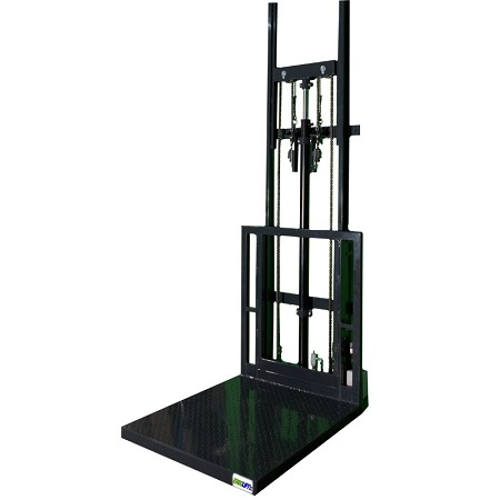 Goods Lift – column lift, Load: 2000 KG – 30,000 KG, Lifting height: Up to 1800mm (standard)
