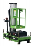 Pushing Around Vertical Mast Lift - MT900-1