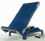 Tilt Table - EDLF 65, Single-operation hydraulics 45° tilt angle, Double-operation hydraulics 90° tilt angle.