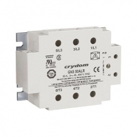 Crydom GN3 Series 3-Phase Panel Mount SSR GN325DSR,Solid State Relays available with ratings of 25A and 50A at 48-530 VAC.