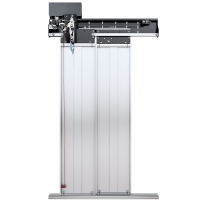 2 Panel Telescopic Cabin Door