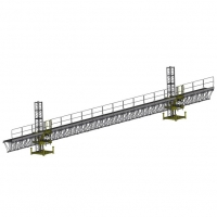 WRLIFT, Mast Climbing Work Platform, Max Height: 200 mt, Capacity: 1250 Kg (Single Column), 2500 Kg (Double Column) Speed: 8 m/min.