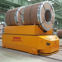 Rail-Guided Coil Transfer Carts