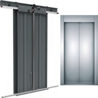 Central Opening 2 Panel Landing Door