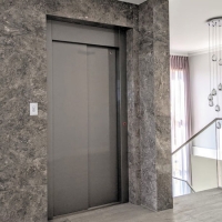 Residential Royal lift, Passenger lifts for private residences, Full height light curtain protection beams across cabin entrance, Guaranteed 400kg Load