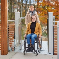 Ascendor vertical lift Unaporte: The Perfect Lift For Your Residential & Commercial Building, Max. lifting height of 3m, Load Capacity 385 kg