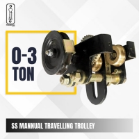 Geared I-beam Travelling Trolley Load Capacity 3000 kg