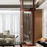 Nibav Home Lifts Series III Max, Capacity weight 240kg / 529lbs External Cylinder Diameter 1343mm / 53in, Maximum Stops 4 Stops (G+3), Max Travel Height 13500mm / 531in