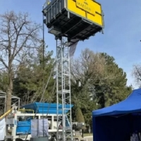 Mks Acrobat Material Hoists, Max. Payload Capacity 300 – 5,000 kg,  Max. Lifting Height 350 m