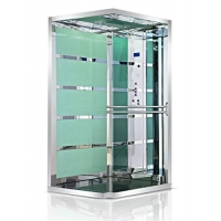 Laminated Glass Passenger Elevator Cabin - GNTK 15