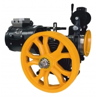 TC5 - Elevator Traction Machine, Speed 1 m/s Capacity Load 630 kg, Motor Power 5,5 kW-Hp