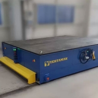 Battery Powered Rail Transfer Carts, Loading capacity up to 1000 tons, Automatic or manual control, Driving speed up to 20 m/min.